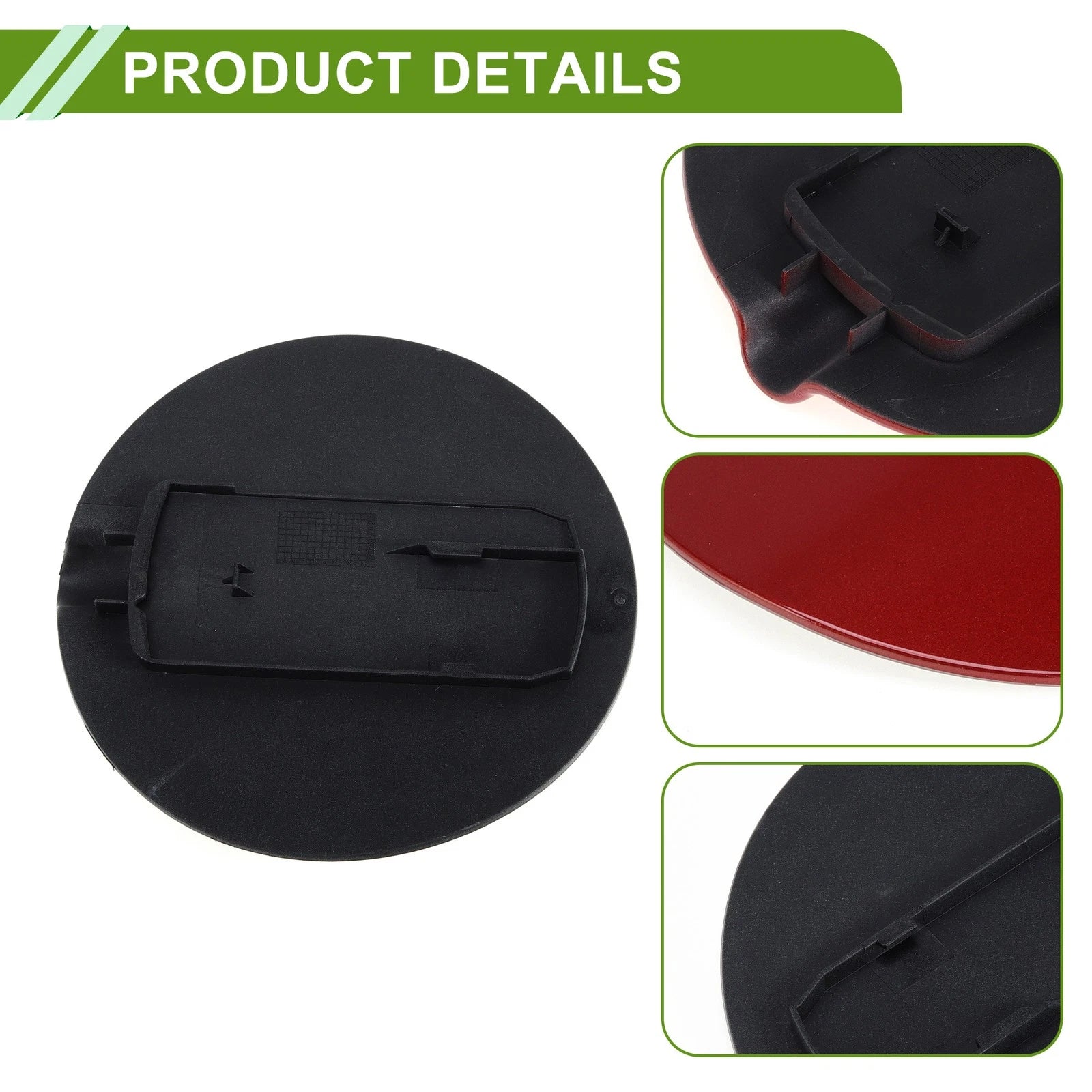 Fuel Tank Door Cap for Ford Focus (2007–2011) - Fuel Filler Flap Cover Red