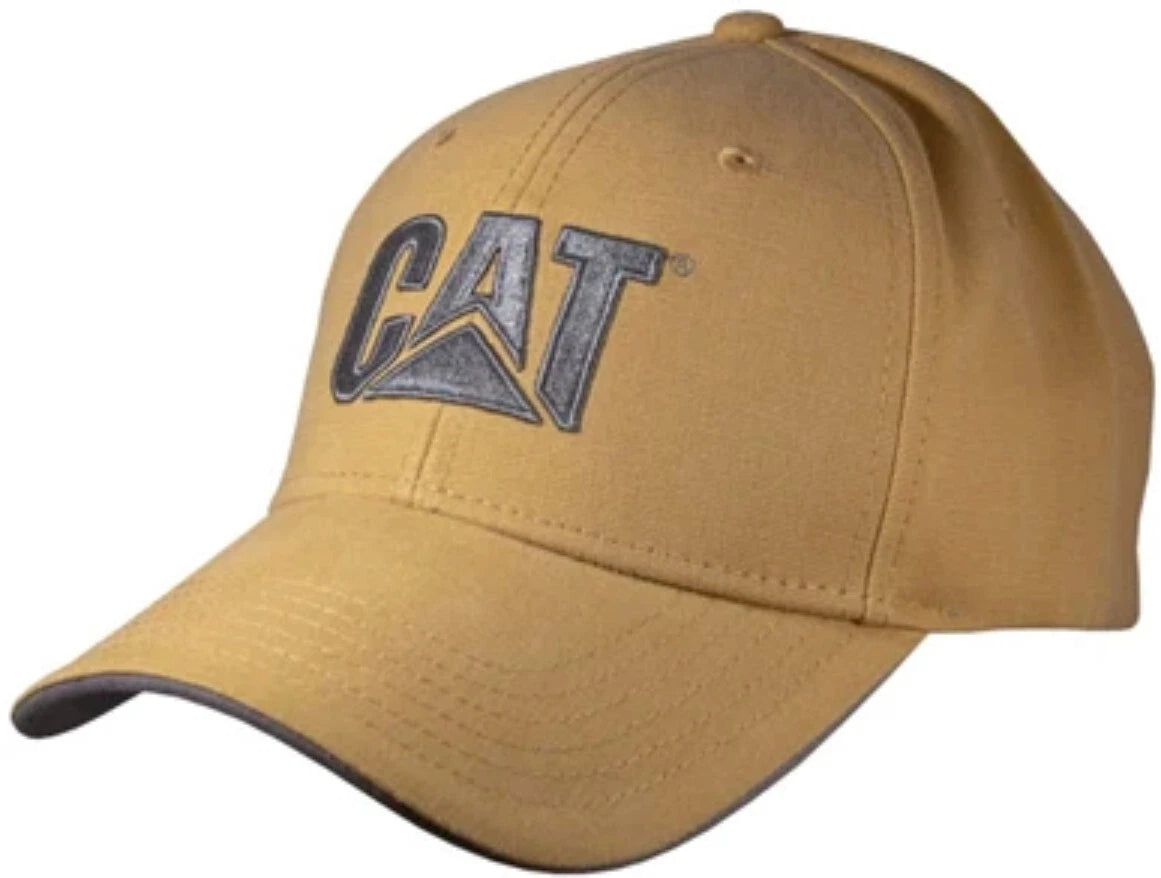 Caterpillar Structured Brushed Twill Trucker Cap for CAT Equipment