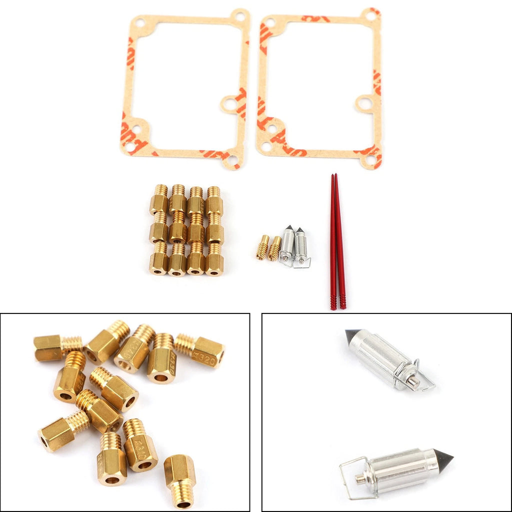 4X Carburetor Rebuild Kit for Yamaha Banshee YFZ350 (1987–2006)