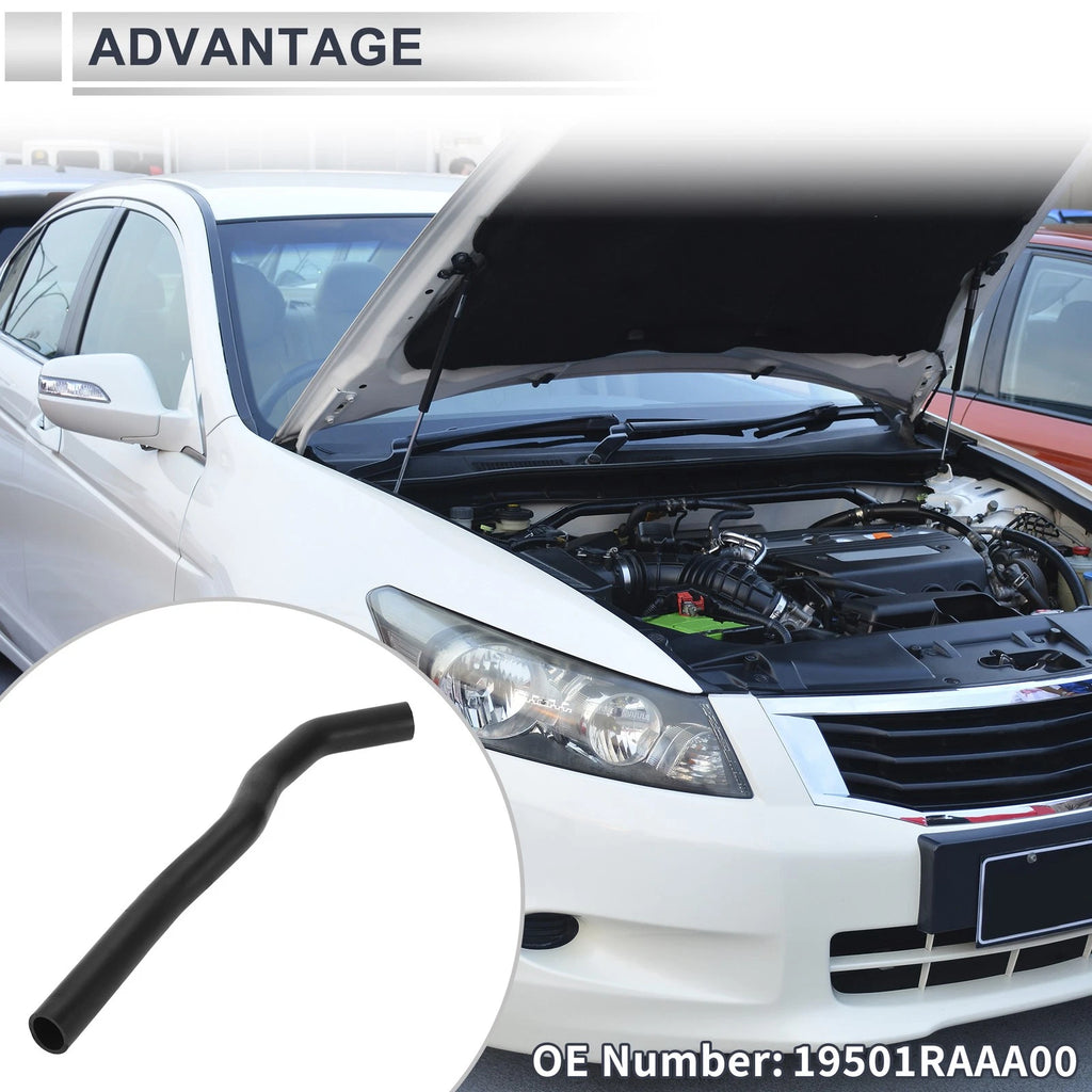 Radiator Coolant Hose for Honda Accord 2.4L (2003–2007) No. 19501RAAA00 Rubber