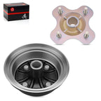 Rear Brake Drum + Wheel Hub Set for Yamaha Kodiak 400 YFM400F (1993–1999)
