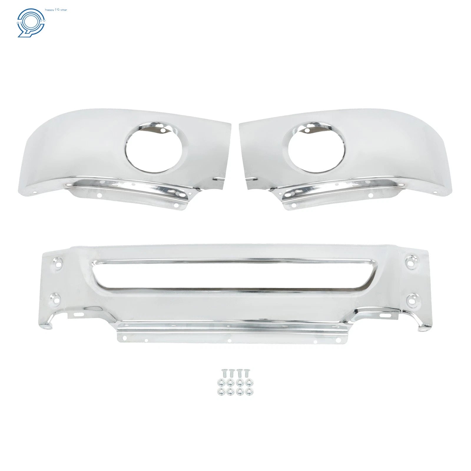 Chrome Split Bumper for Ford F-150 Lincoln Mark LT (2006-2008)