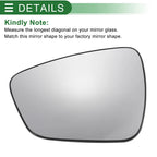 Left Side Heated Convex Mirror Glass for Ford Kuga (2019–2023)