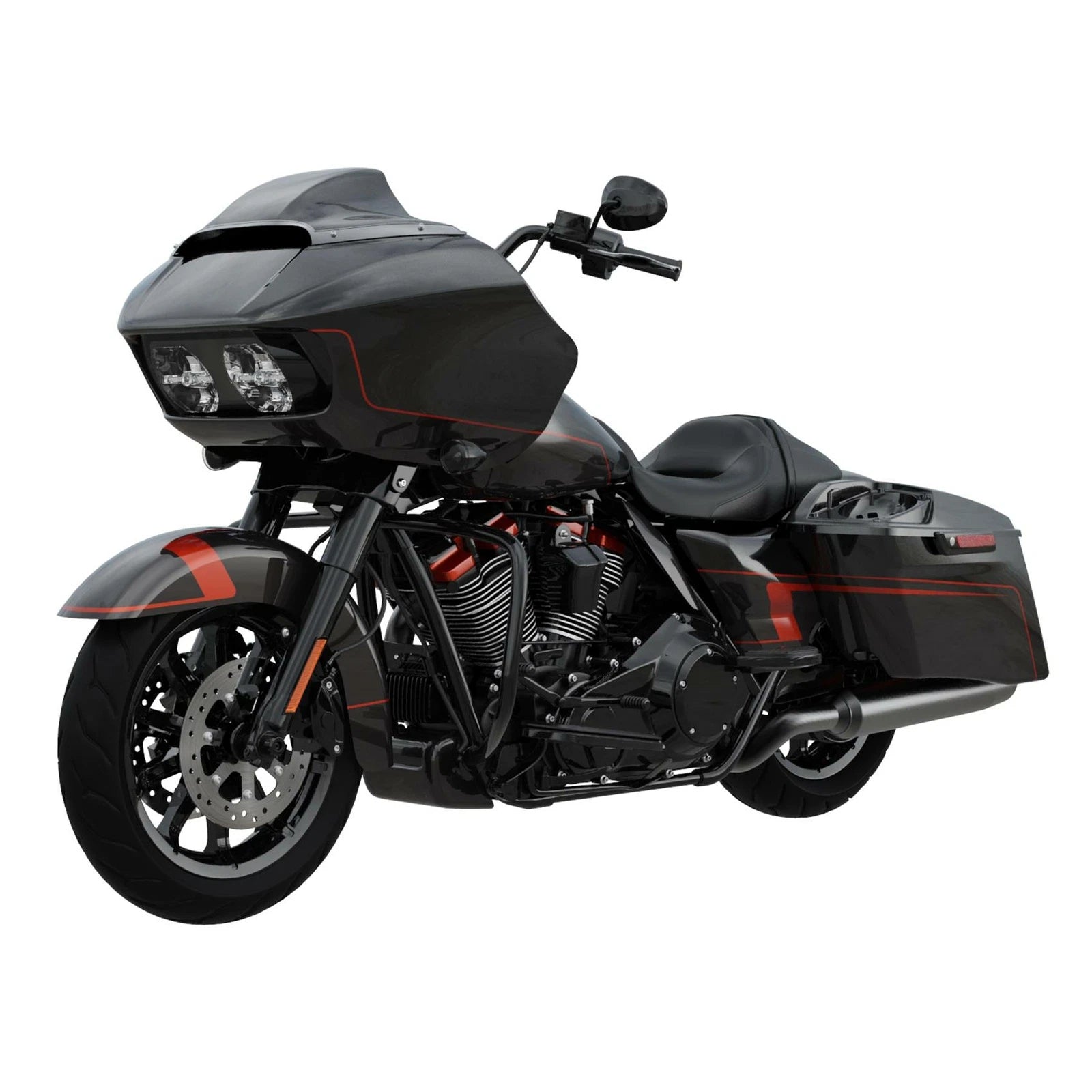 Fairings Bodywork Kit for Harley CVO Road Glide (2015–Up) Black