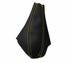 E Brake Boot Cover Leather for BMW F30 F31 F32 F33 F34 F35 F36 (2014–2019) Yellow Stitch