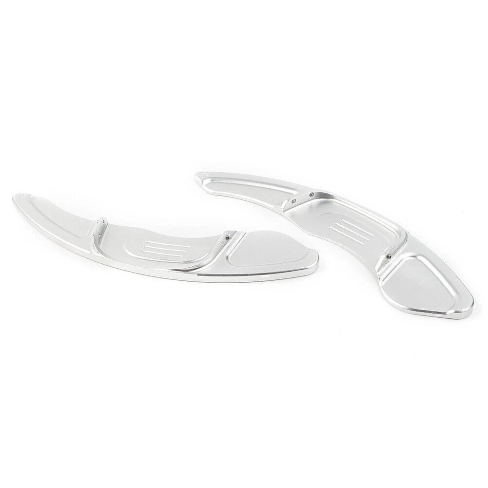 Silver Paddle Shifters Extension for VW Golf 7 (2015–2019)