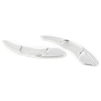 Silver Paddle Shifters Extension for VW Golf 7 (2015–2019)