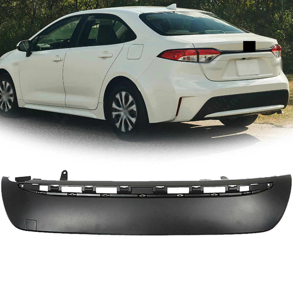 Rear Bumper Lower Valance Trim for Toyota Corolla (2020–2021) Black