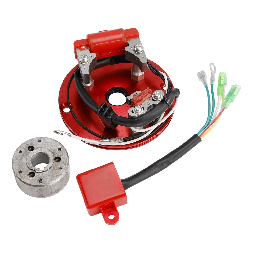 Racing Stator Magneto Inner Rotor Kit for 110cc 125cc 140cc Dirt Bike ATV (2000–2023)