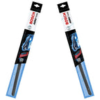 Front Pair Bosch Aerotwin Wiper Blades Set for Nissan NX B13 1991~1995