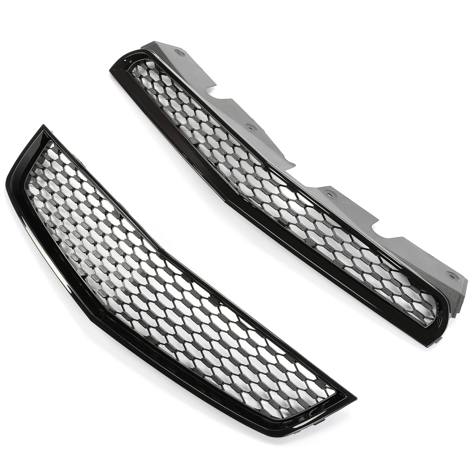 Black Honeycomb Front Upper & Lower Bumper Grille for Chevy Equinox (2010–2015)