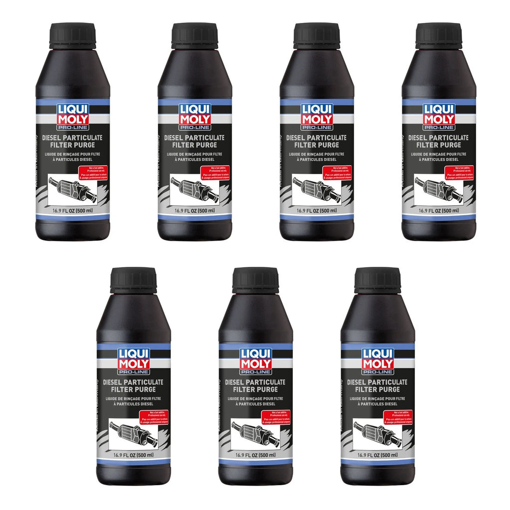Set of 7 Liqui Moly 500ml DPF Purge Fluid for Diesel Vehicles (3500ml)