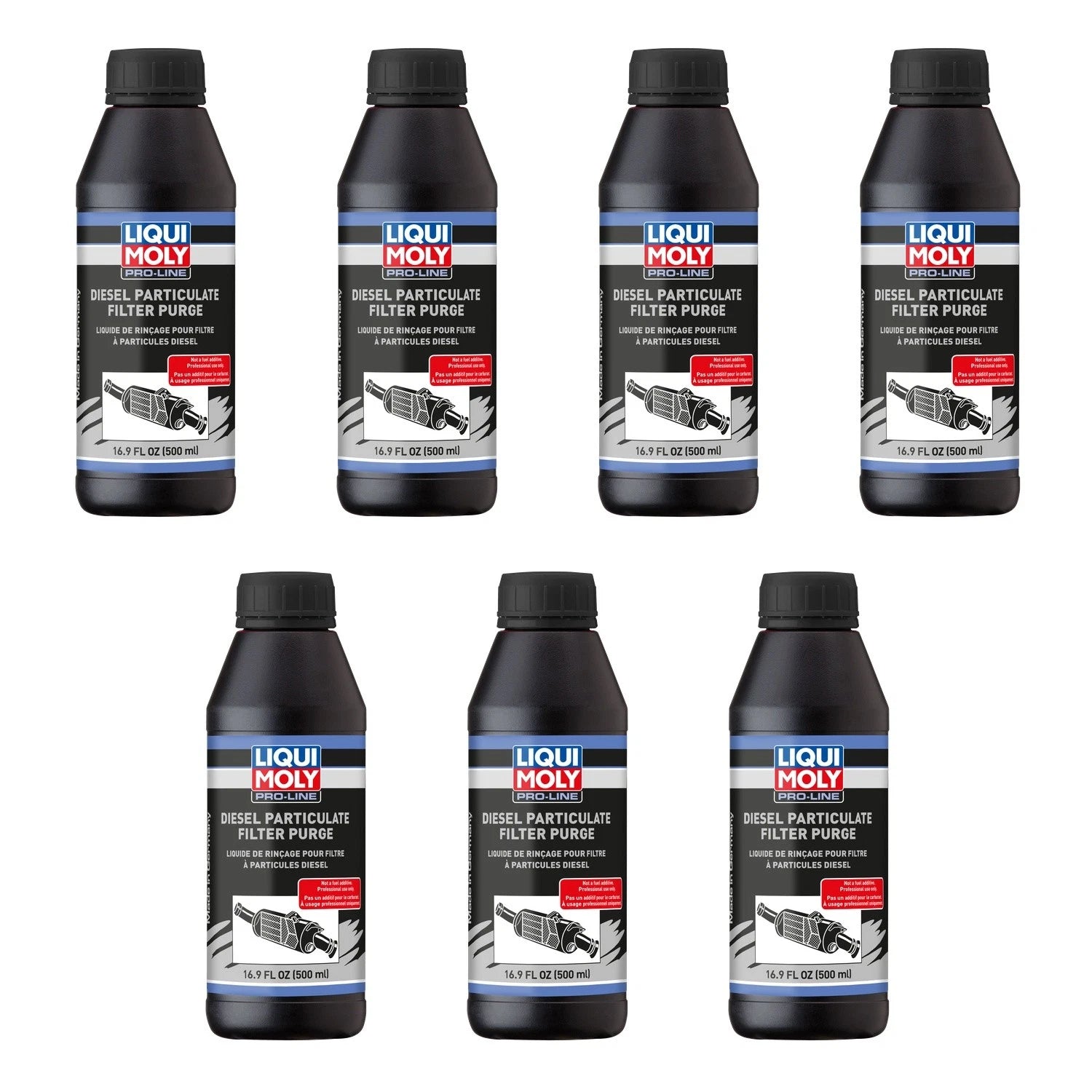 Set of 7 Liqui Moly 500ml DPF Purge Fluid for Diesel Vehicles (3500ml)