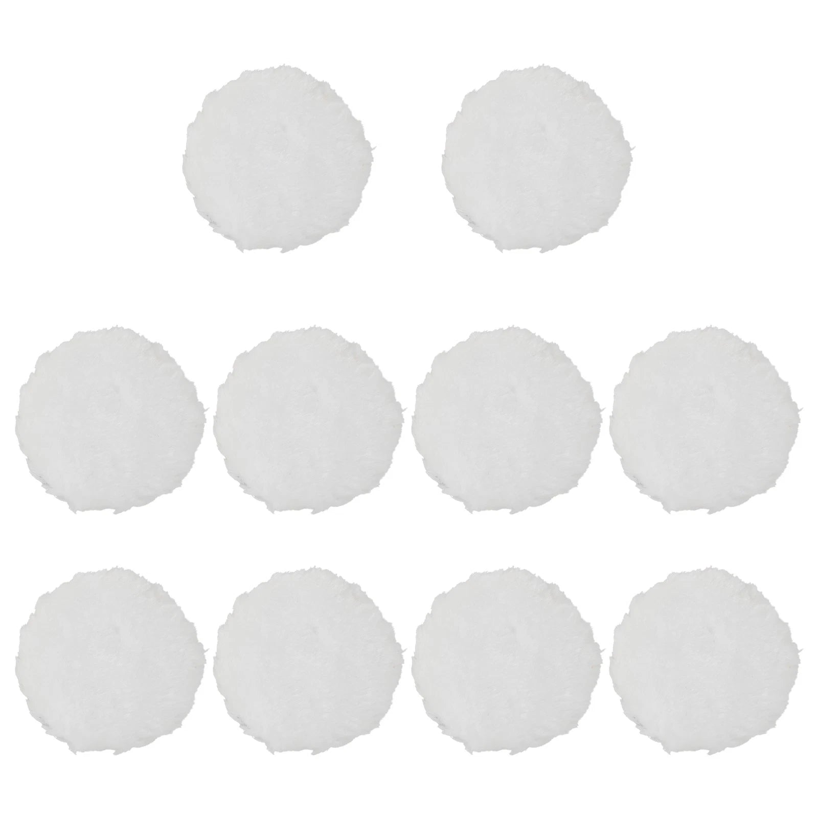 10x Wool Polishing Pads for Mercedes-Benz (2010–2015)