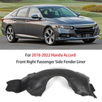 Front Right Fender Liner for Honda Accord Sedan (2018–2022)
