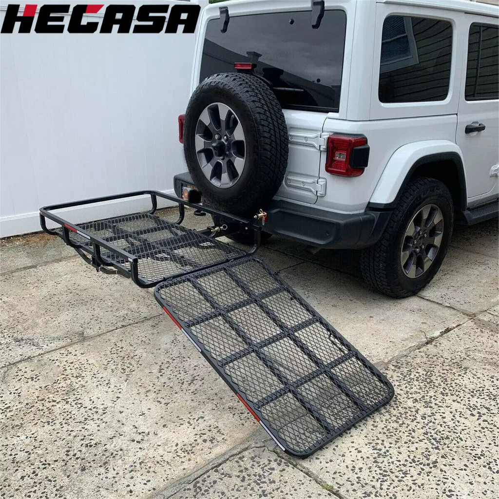 Mobility Scooter Carrier for Electric Wheelchair (Hitch Mount, Ramp)