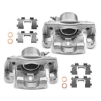 Pair Front Brake Calipers with Bracket for Chevrolet Tracker (1999-2004)