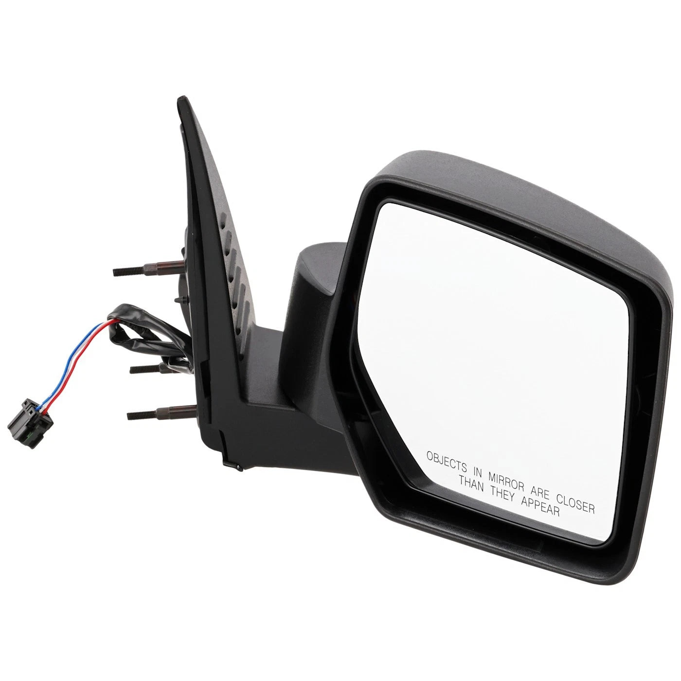 Power Mirror Set for Jeep Liberty (2008–2012) Textured Black Manual Folding