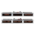 Dash Control Lights Set for Ford Bronco (1974–1977)