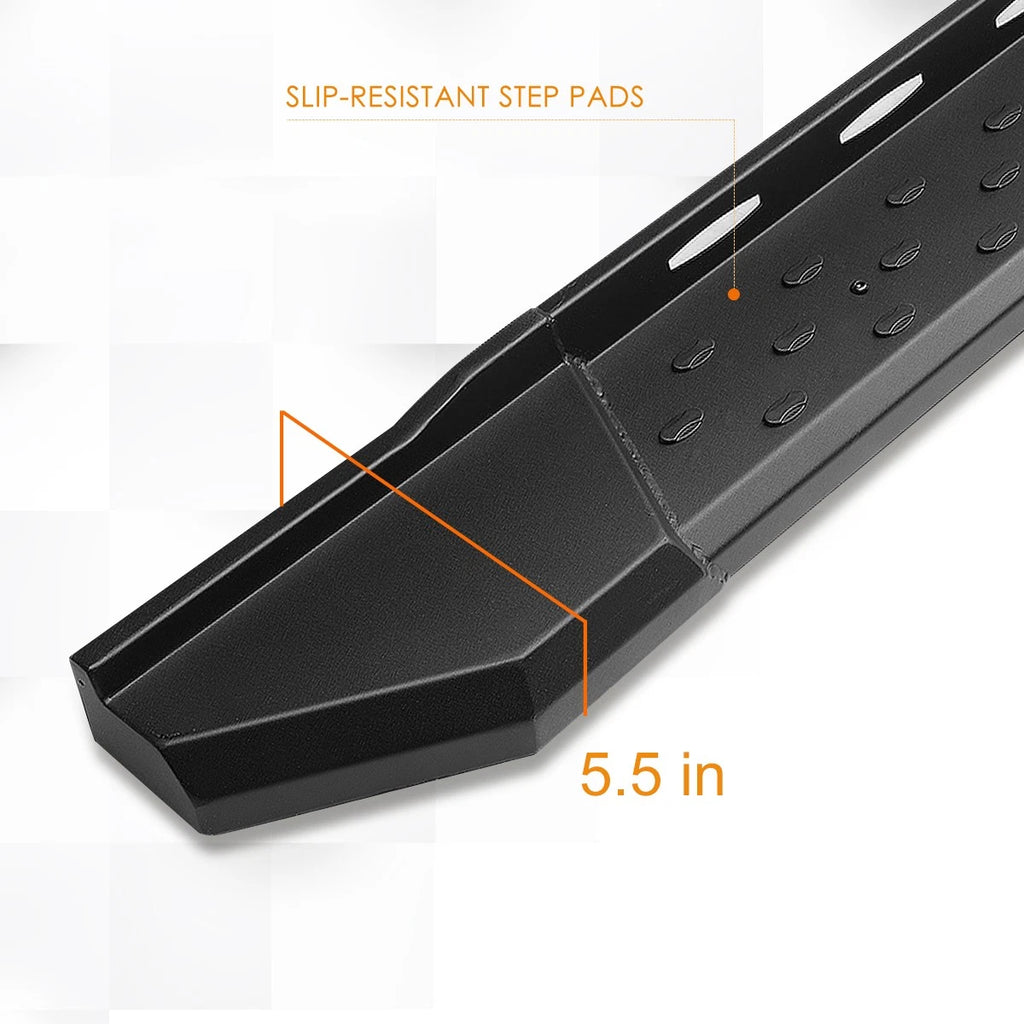 3" Side Step Nerf Bars for Silverado/Sierra Crew Cab (2007–2019)