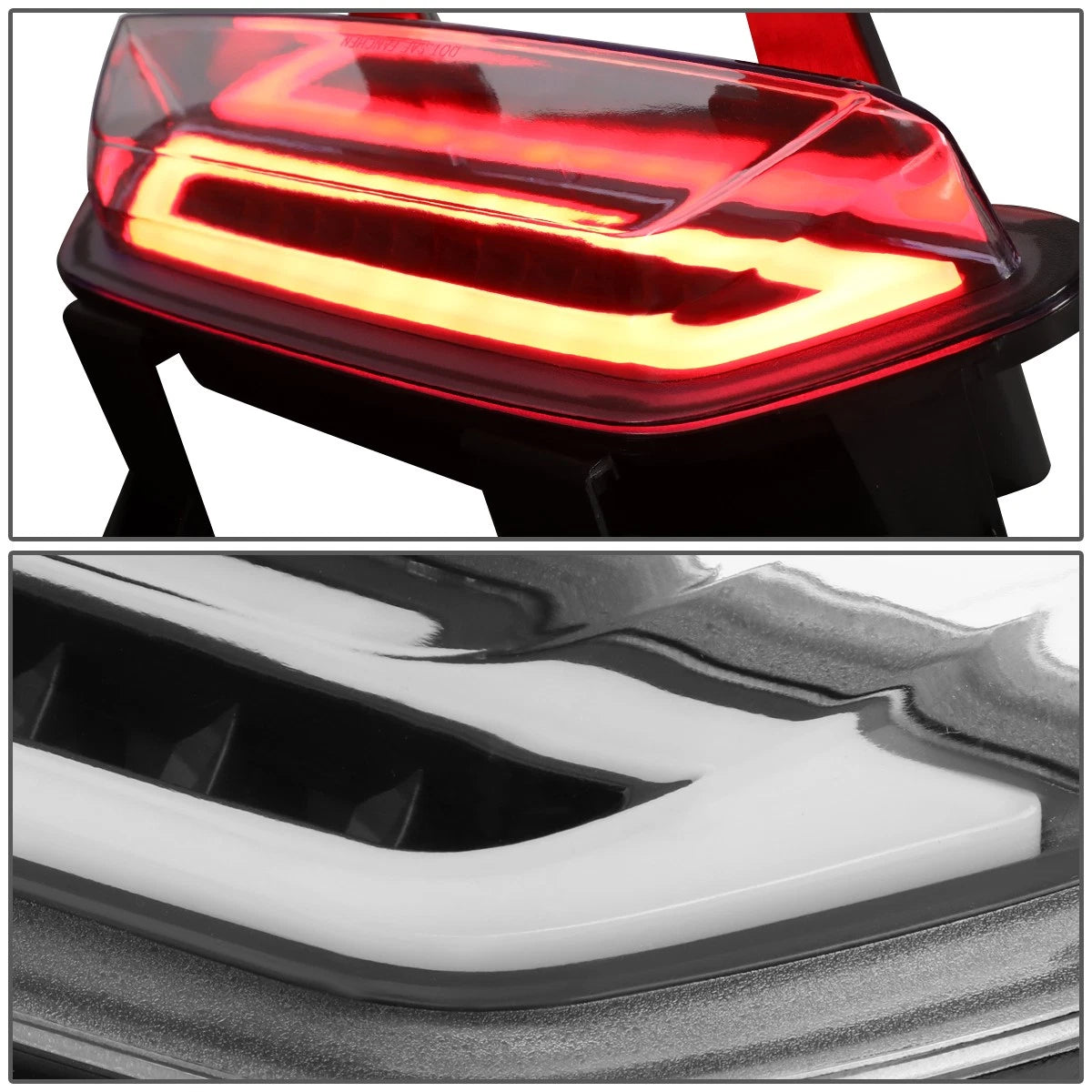 Lower LED Bar 3rd Tail Brake Light for Ford Mustang (2015–2018)