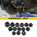 14PCS Rubber Ball Joints Boots Tie Rods Linkages Ends Replacement Kit for