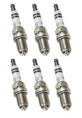 Set of 6 Spark Plugs for BMW E34 E36 E39 E46 318i 330xi (1990–2006) 4417 Bosch Platinum+4