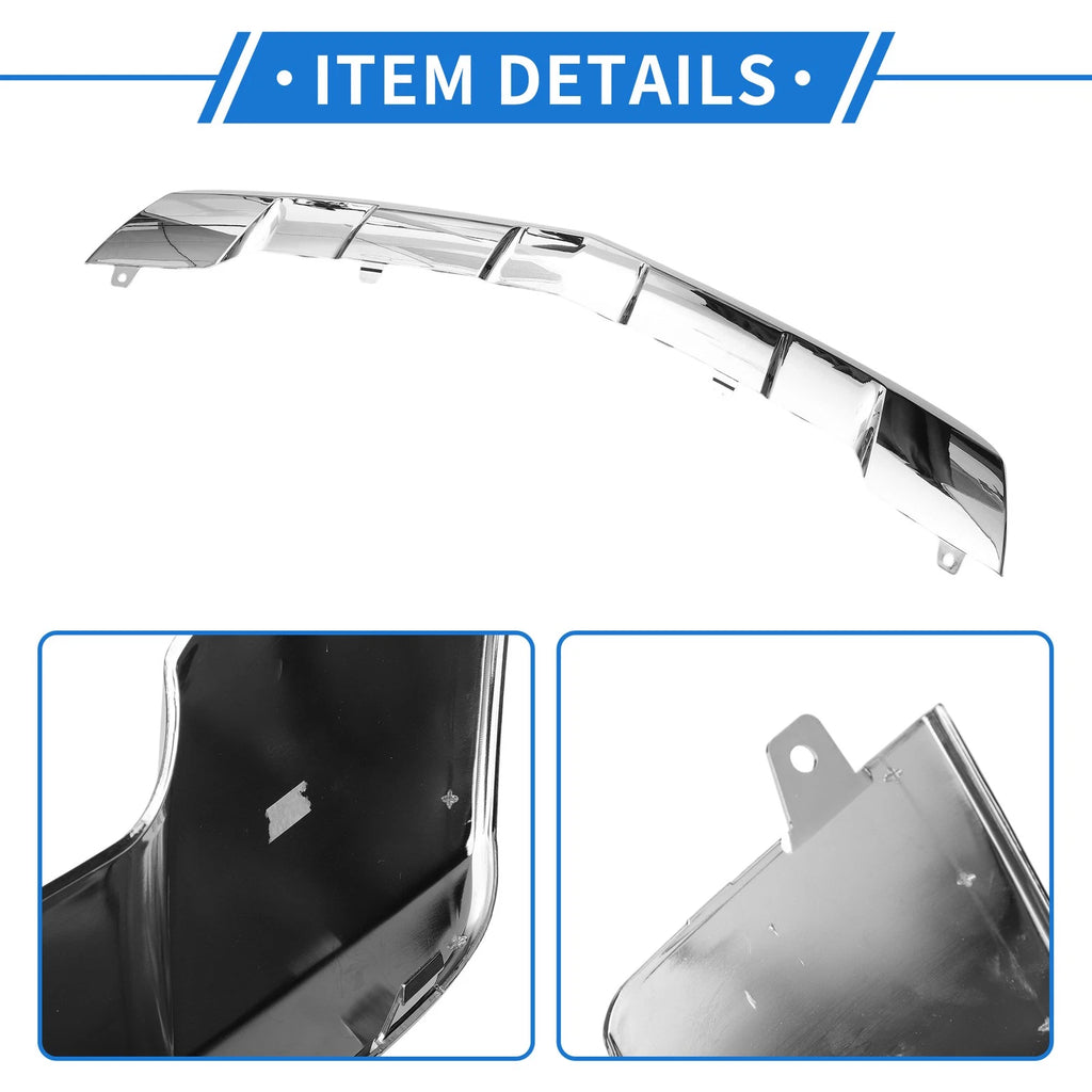 Front Lower Center Bumper Grille Trim for Mercedes-Benz W251/R (2010–2018)