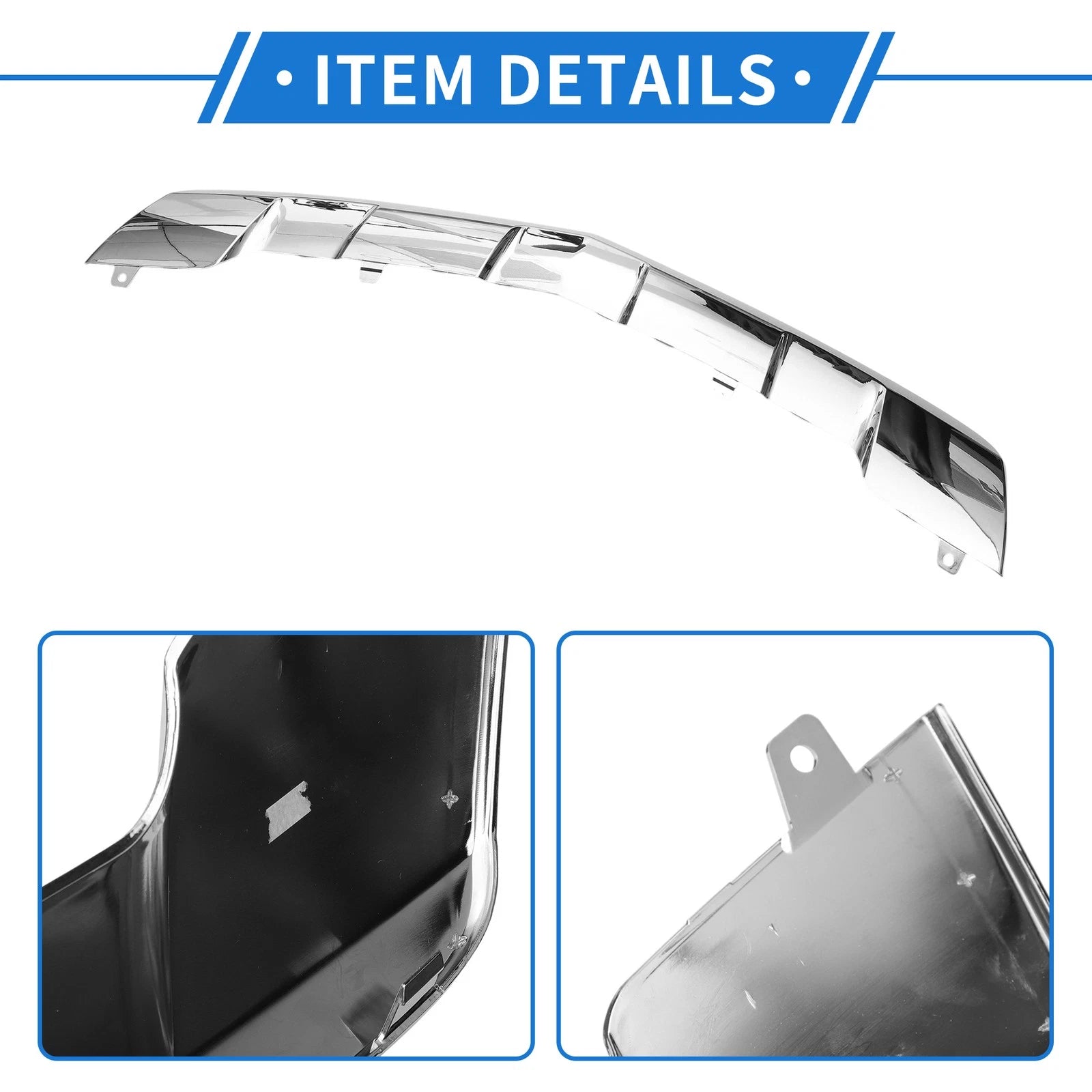 Front Lower Center Bumper Grille Trim for Mercedes-Benz W251/R (2010–2018)