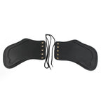 Black Leather Heat Saddle Shield Deflector for Harley Sportster