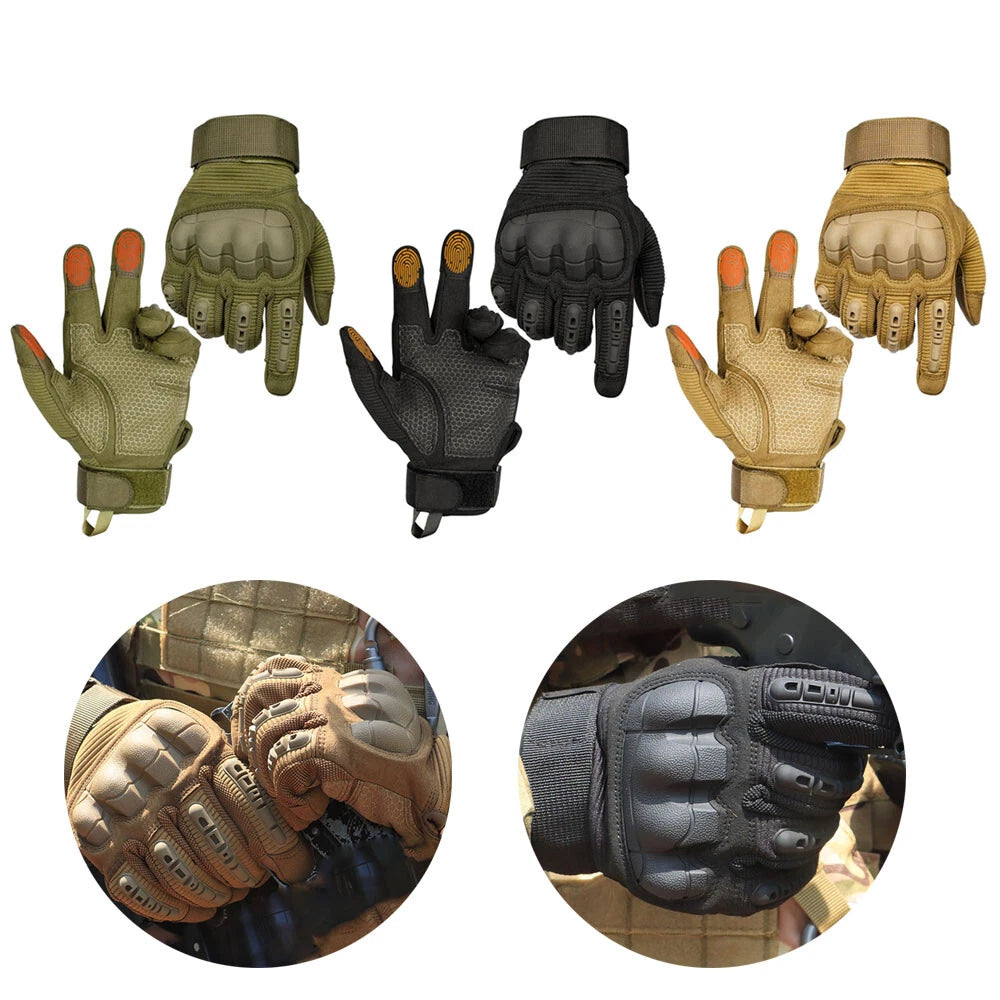 Tactical Gloves for Outdoor Hunting Camping Motorcycle Cycling Touchscreen