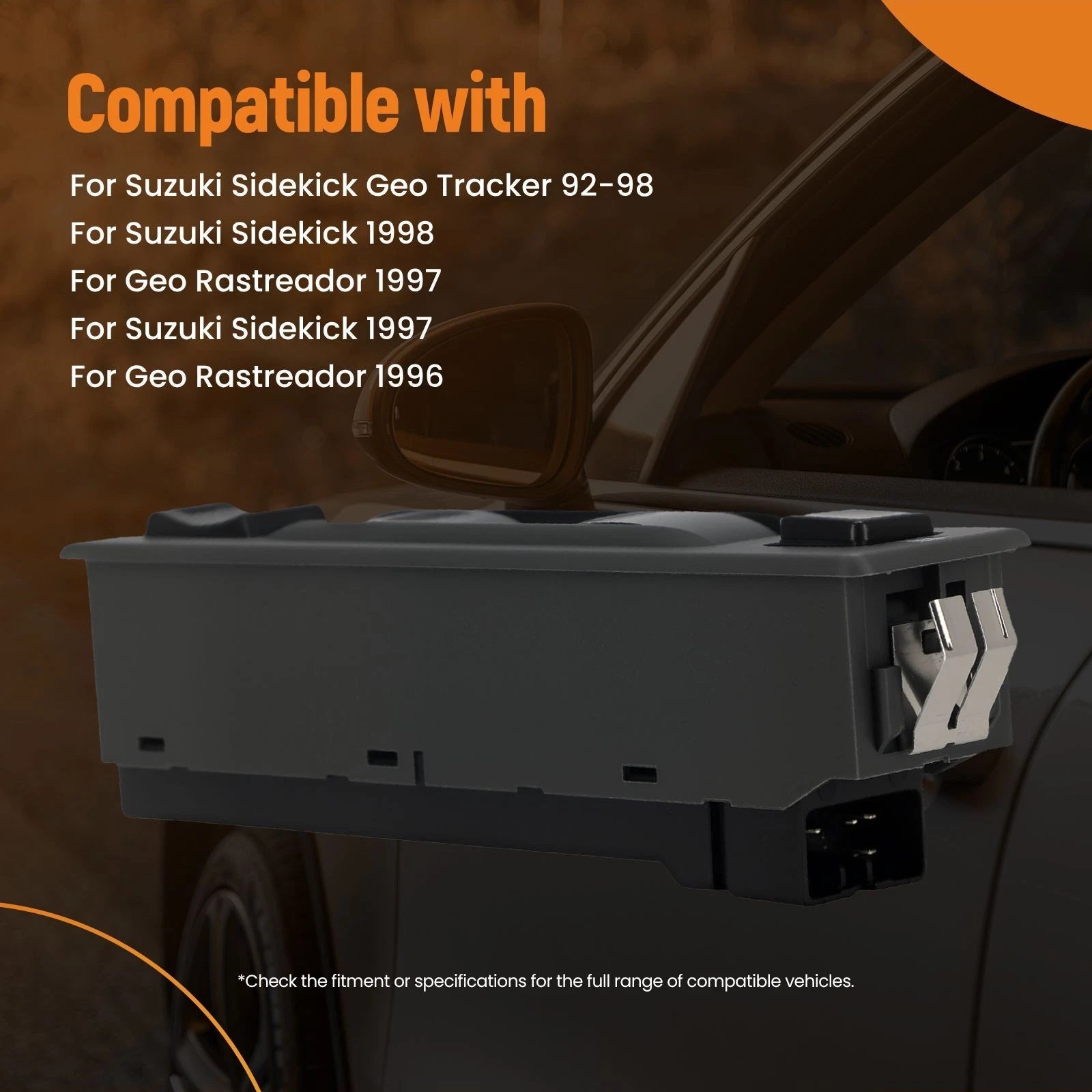Power Window Master Switch for Suzuki Sidekick (1992–1997)
