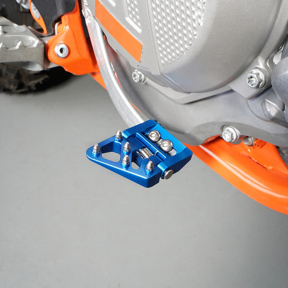 Folding Brake Pedal Tip Plate for Husqvarna TE/FE/TX/FX/TC/FC (2017–2026)