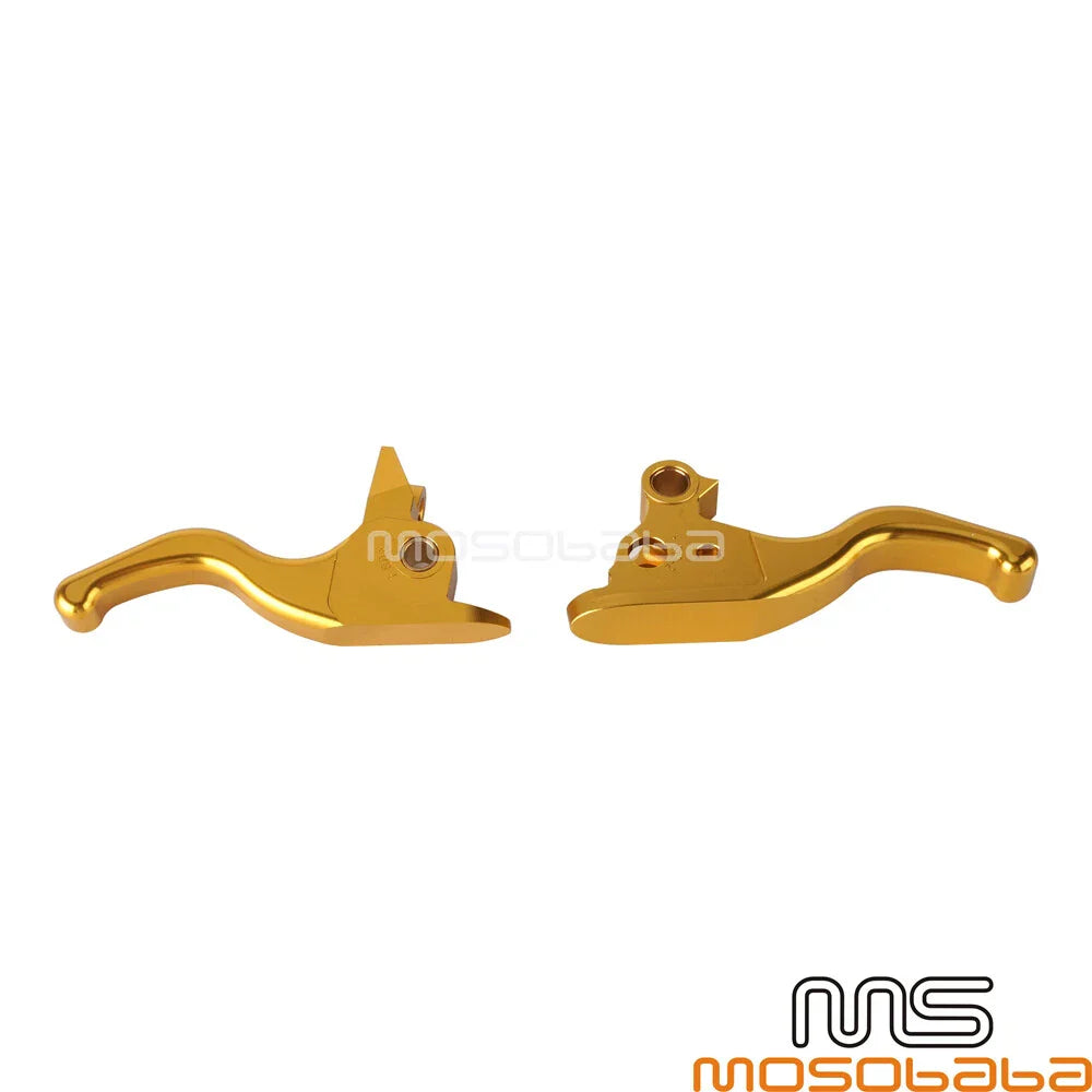 Finger Hand Brake Clutch Levers for Harley Touring Road Glide (2008-2023)
