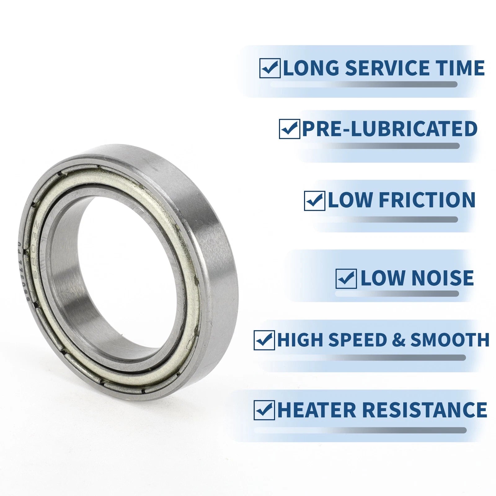 Deep Groove Ball Bearing 6803ZZ for Scooter Skateboard Wheel (P0)