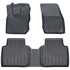 Set of 2 TPE Rubber All Weather Floor Mats for Volkswagen Tiguan (2025–2026)
