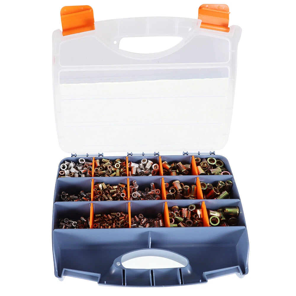 Set of 900 Rivet Nuts for Universal Applications (M3–M10)