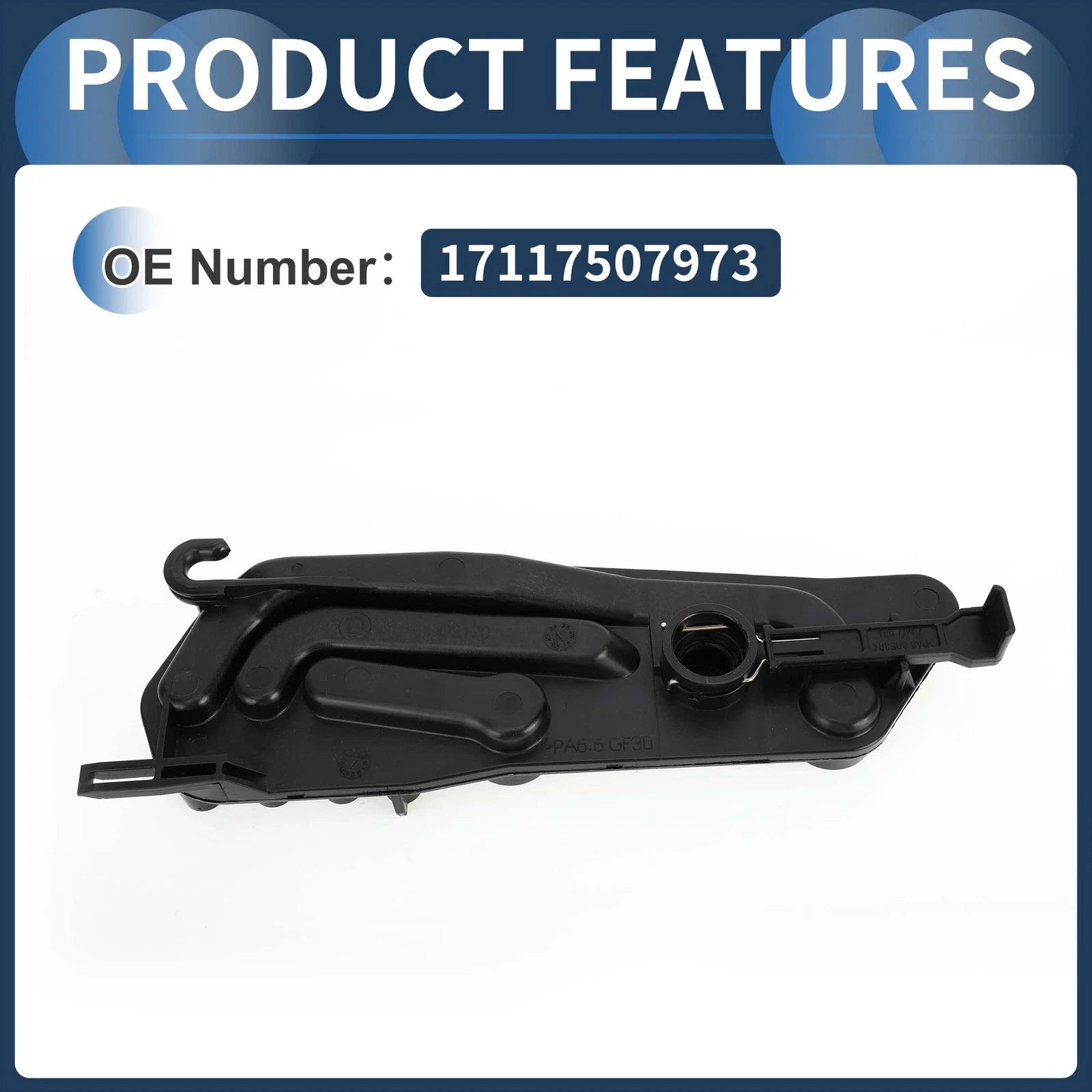 Mounting Plate No. 17117507973 for BMW E60 530i (2004–2010)