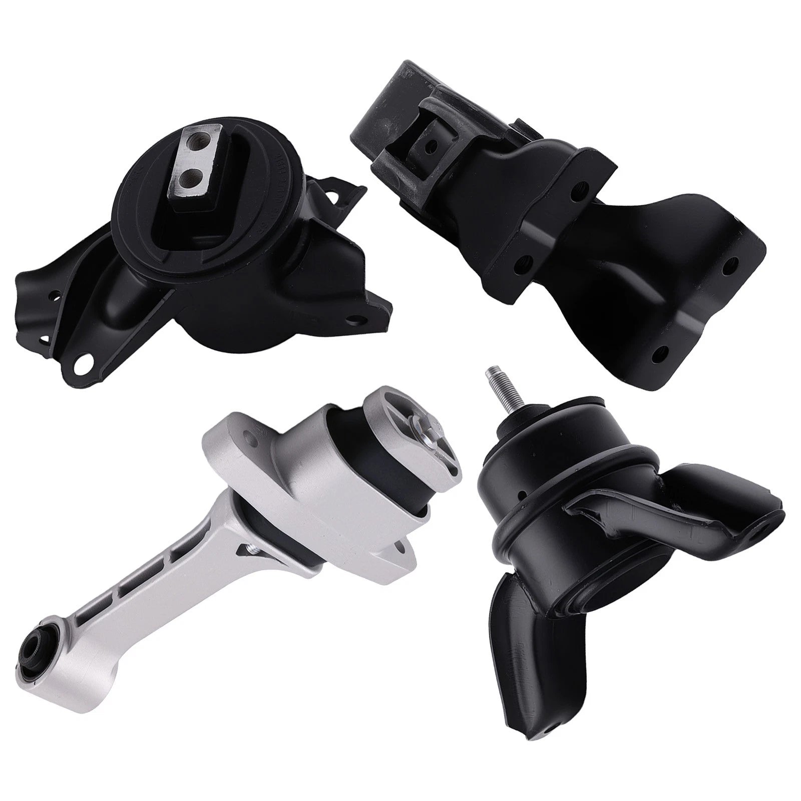 4Pcs Motor & Transmission Mount Kit for Hyundai Sonata 2.4L L4 (2011–2014)