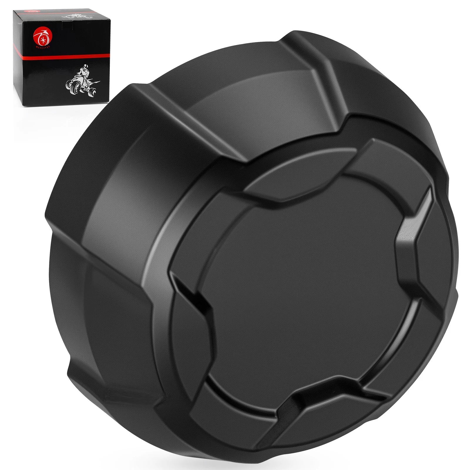 Rear Matte Black Rim Cap for Polaris Ranger Crew SP 570 (2022–2025) 1524066-458