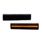 2Pcs Smoke Amber Front Side Marker Light for Ford Bronco F150 F250 F350 (1980–1986)