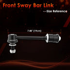 2X Front Sway Bar Stabilizer Links for Toyota Tundra Sequoia (2000-2007)