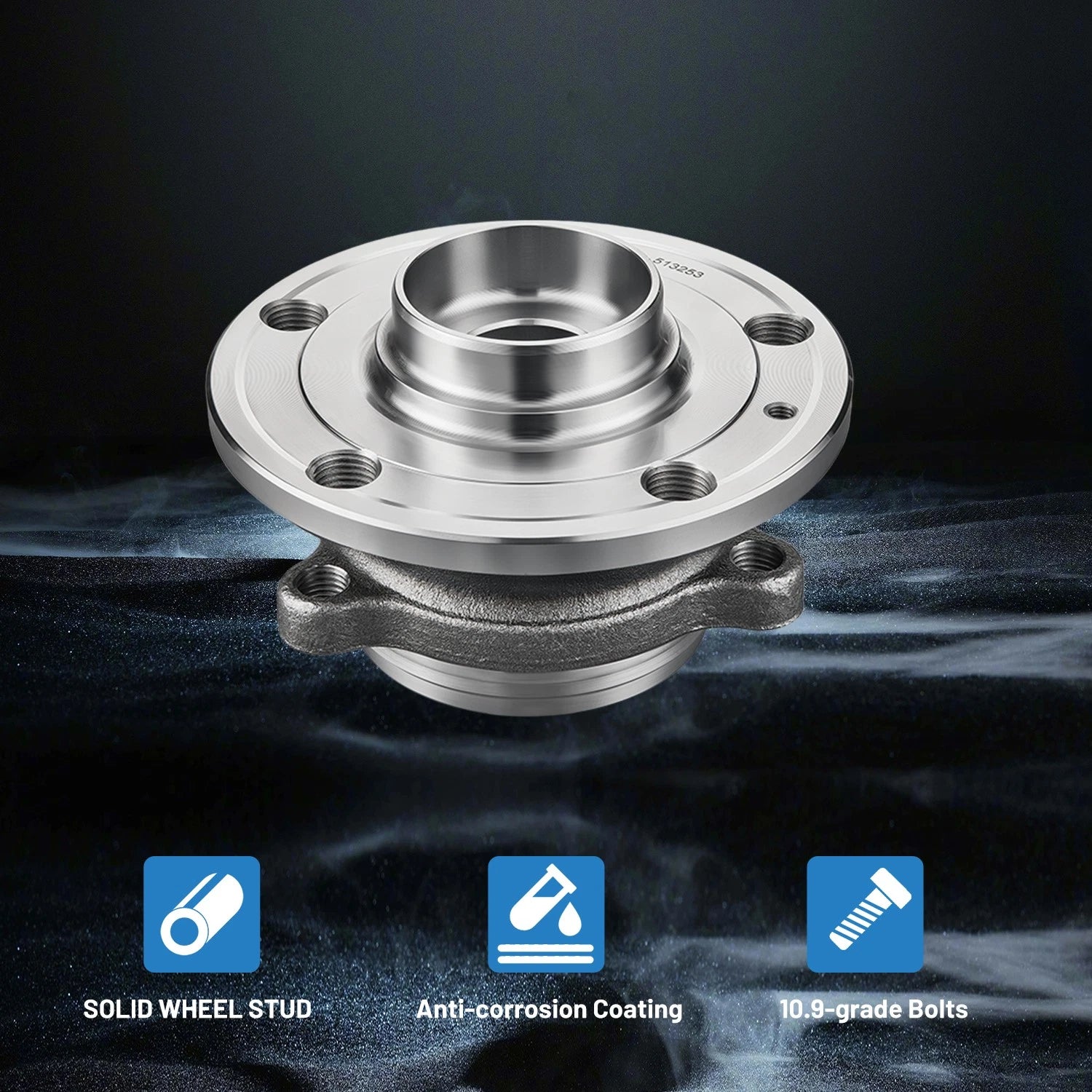 Front Wheel Bearing Hubs for Audi TT, A3 Quattro & VW Passat (2000–2014)