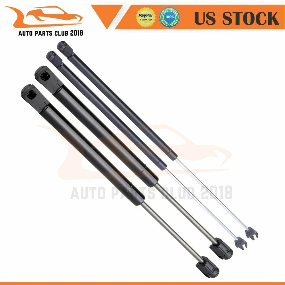 Set of 4 Hood & Rear Trunk Lift Supports for Chrysler Concorde (1998–2004)