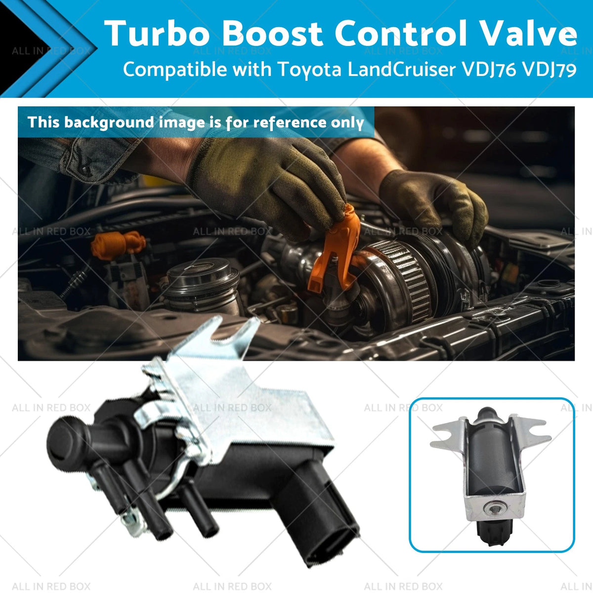 Turbo Boost Control Valve for Toyota LandCruiser VDJ76 VDJ79 (2007–2022)