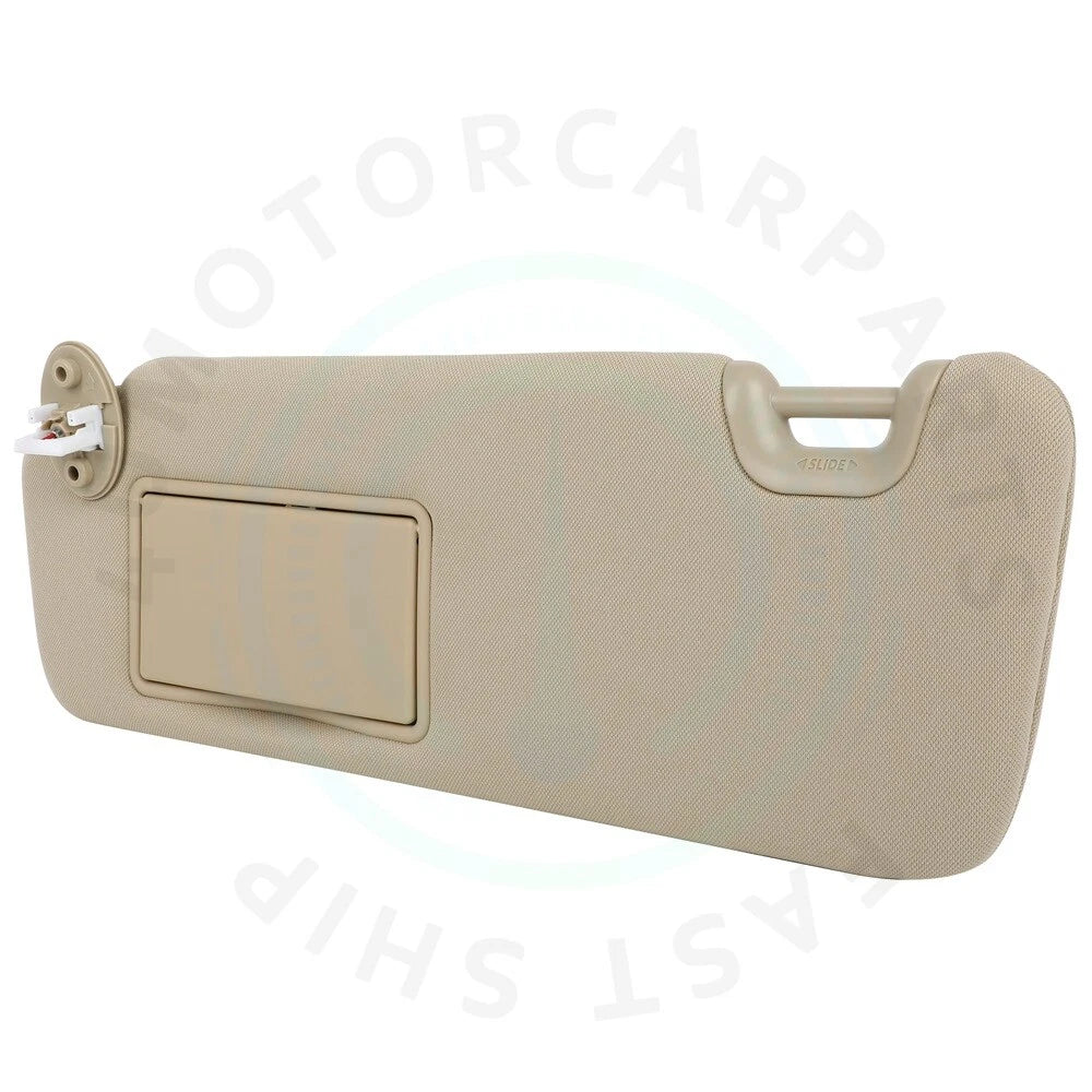 Left Driver Side Sun Visor for Toyota Highlander (2014–2019)