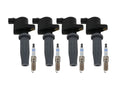 Set of 4 Ignition Coils & 4 Iridium Spark Plugs for 2.0L 2.4L L4 (NA)