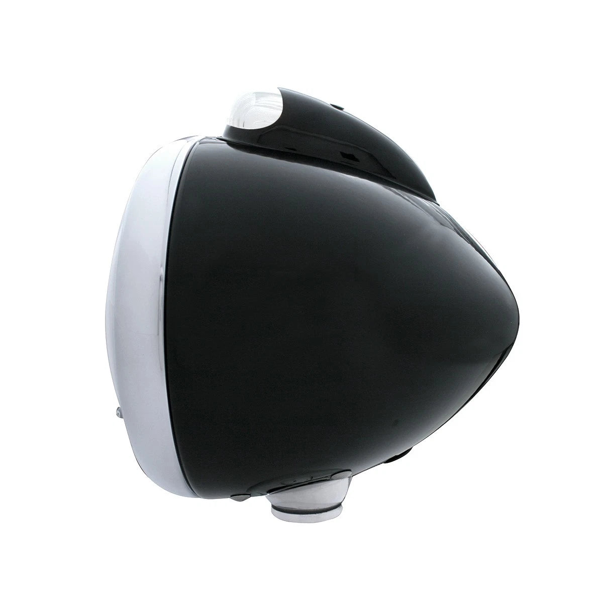 Headlight Housing with LED Signal for Black Guide 682-C (No Bulb) (2001–2006)