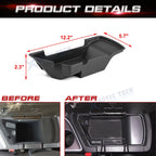Armrest Box Secondary Storage Organizer with Coin Holder for Dodge Challenger (2015-2025)