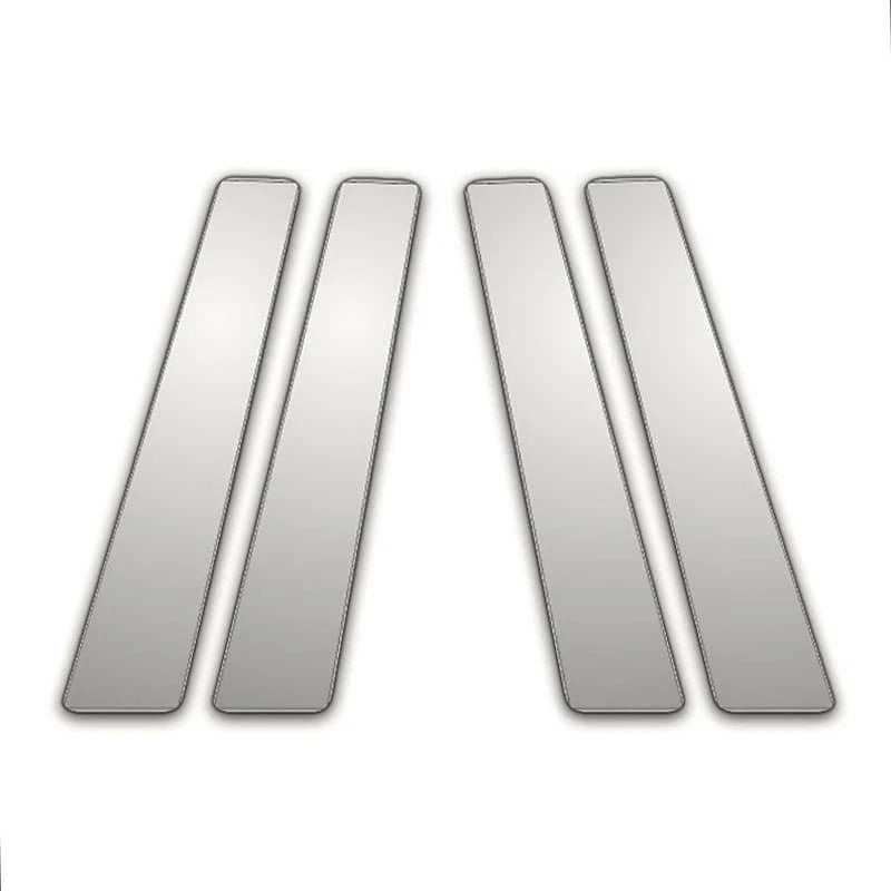 4Pc Chrome Pillar Post Covers for Volkswagen Jetta (2005–2010)